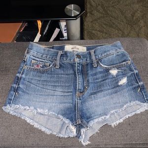 Women’s Juniors Hollister 0 Denim Shorts
